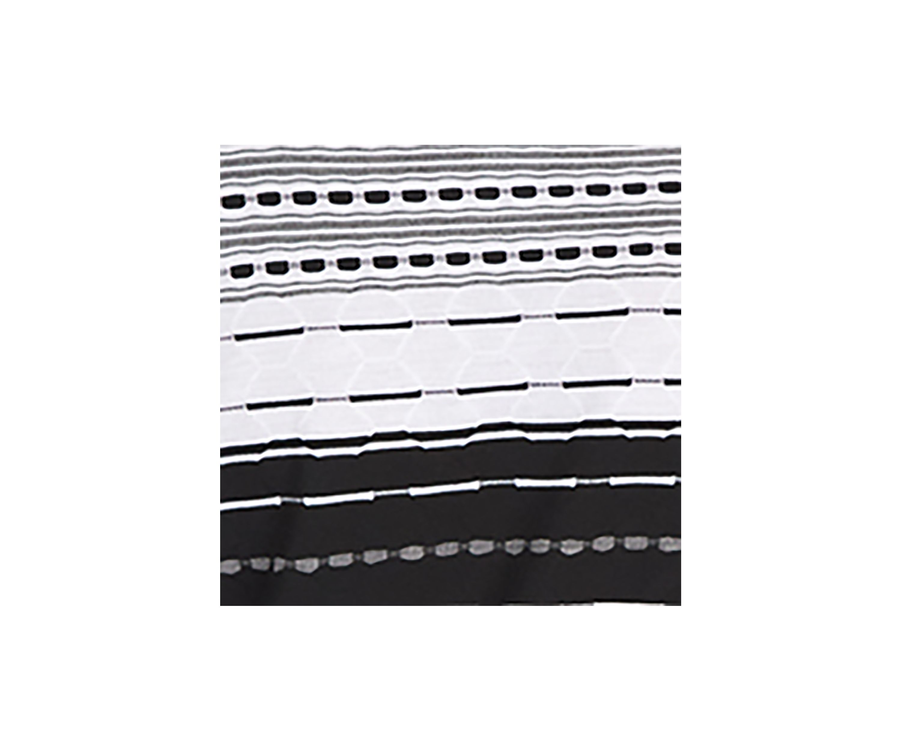 Womens Island Vibes Spliced Stripe Texture Top