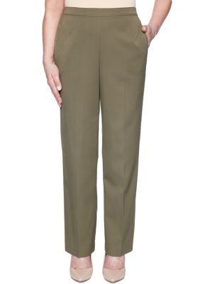 Alfred Dunner Women's Colorado Springs Proportioned Pants- Medium | belk
