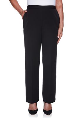 Alfred Dunner Women's Classics Proportioned Pants- Medium Length | belk