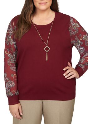 Belk plus hot sale size sweaters