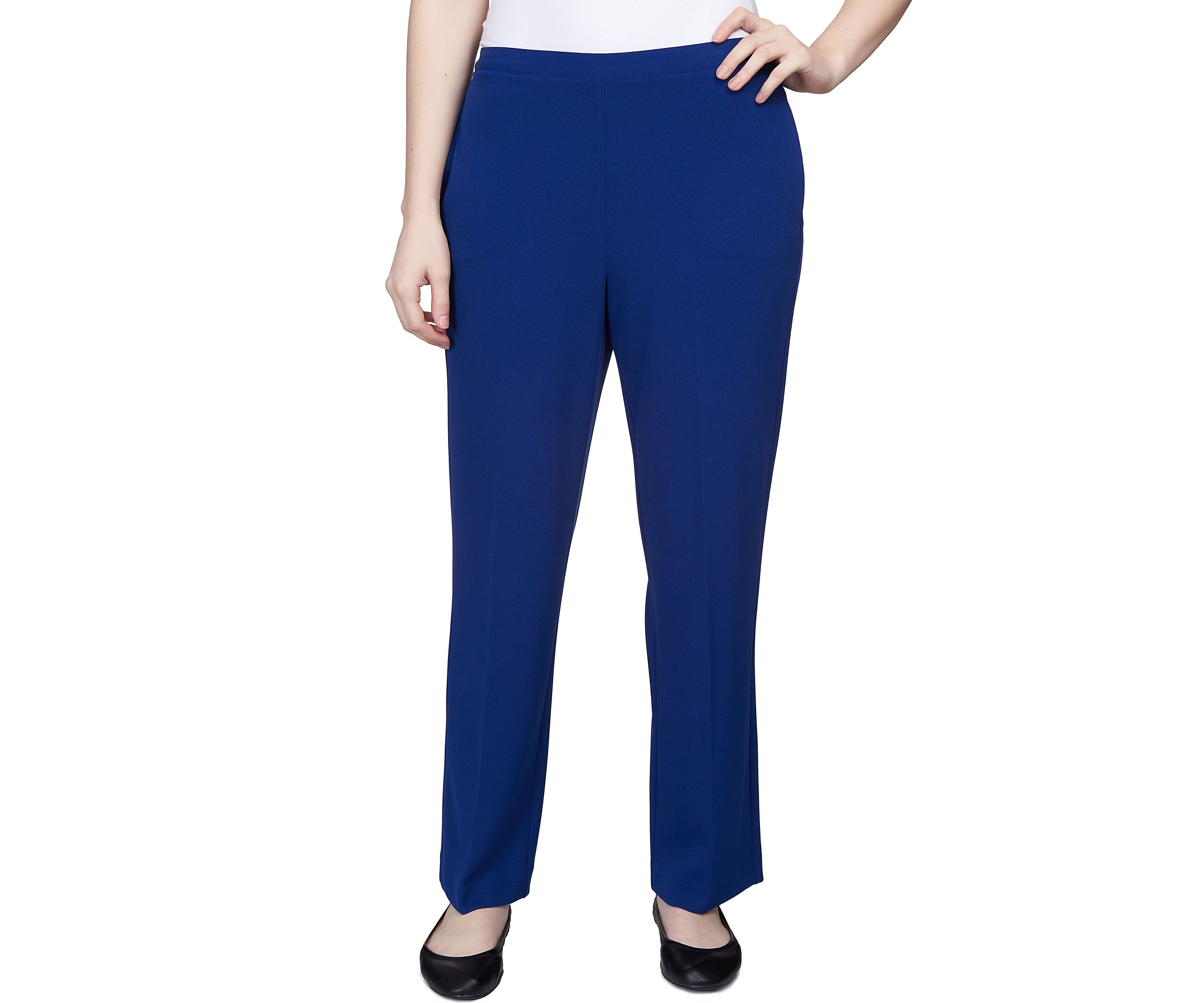 Womens Downtown Vibe Scuba Crepe Stretch Fit Average Length Pants