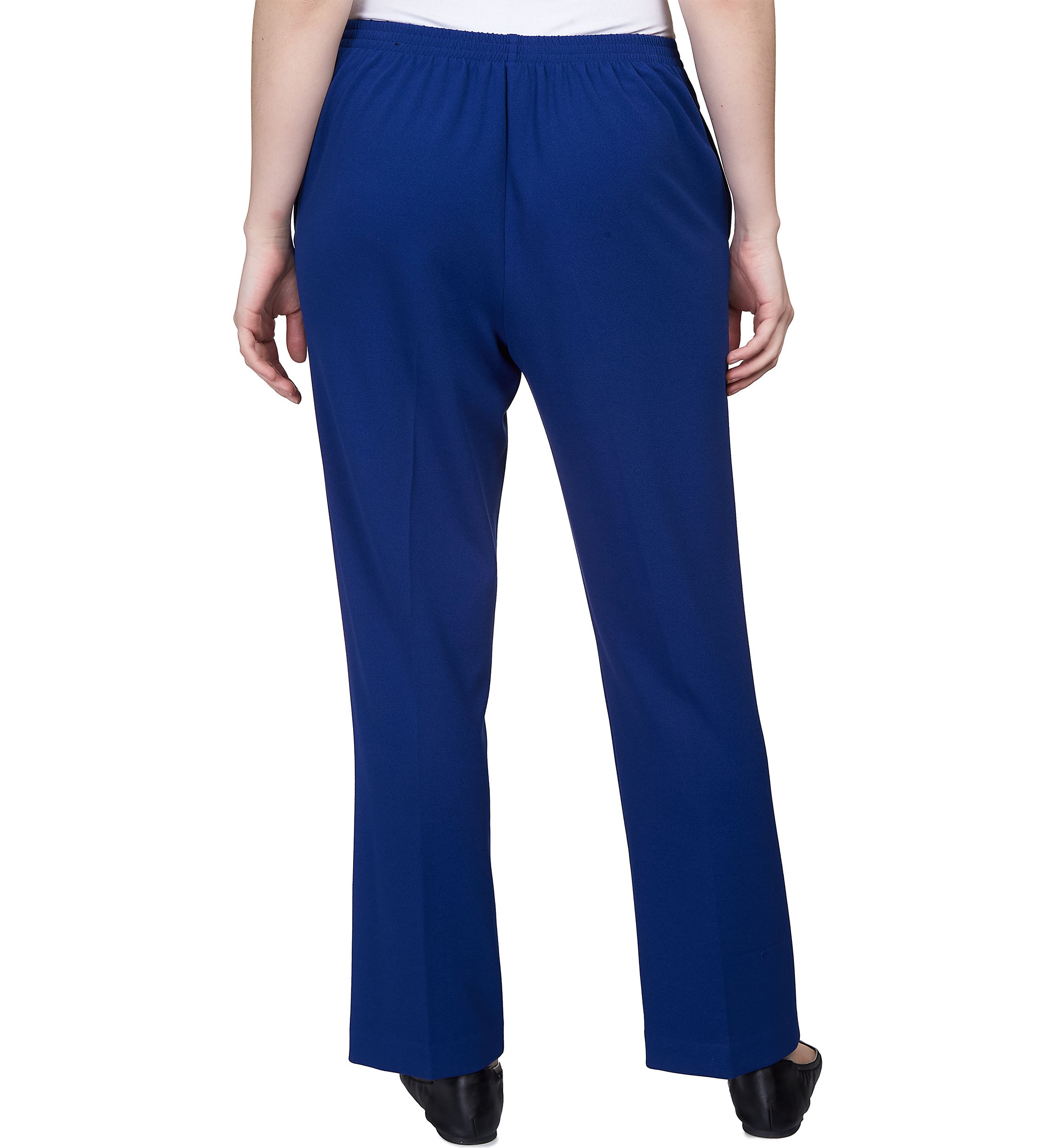 Womens Downtown Vibe Scuba Crepe Stretch Fit Average Length Pants