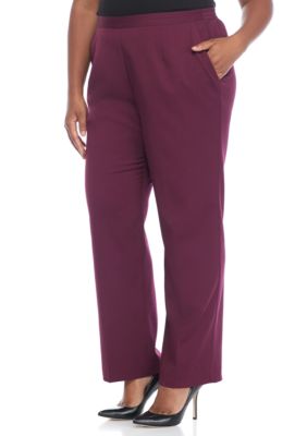 alfred dunner women's plus size pants