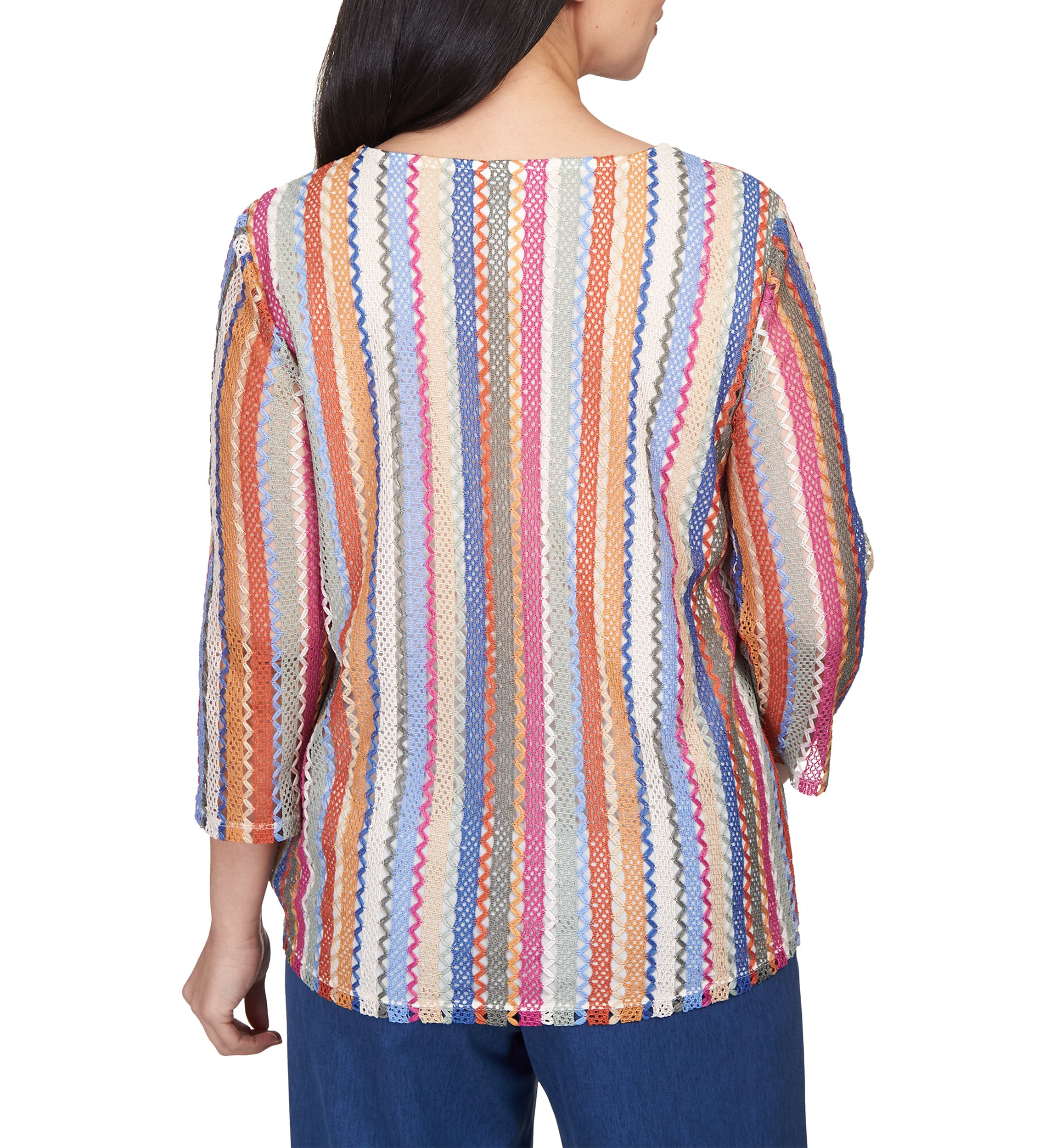 Petite Chelsea Market Vertical Texture Top