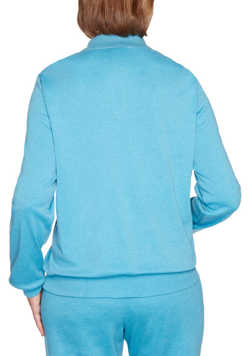 Womens Long Weekend Spliced Asymmetric Floral Top