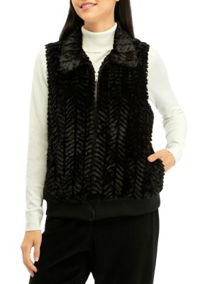 Women's Faux Fur Vest