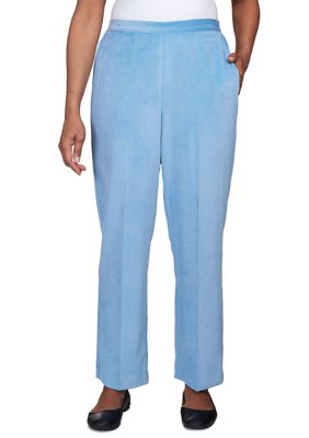 Women's Swiss Chalet Sleek Corduroy Short Length Pants