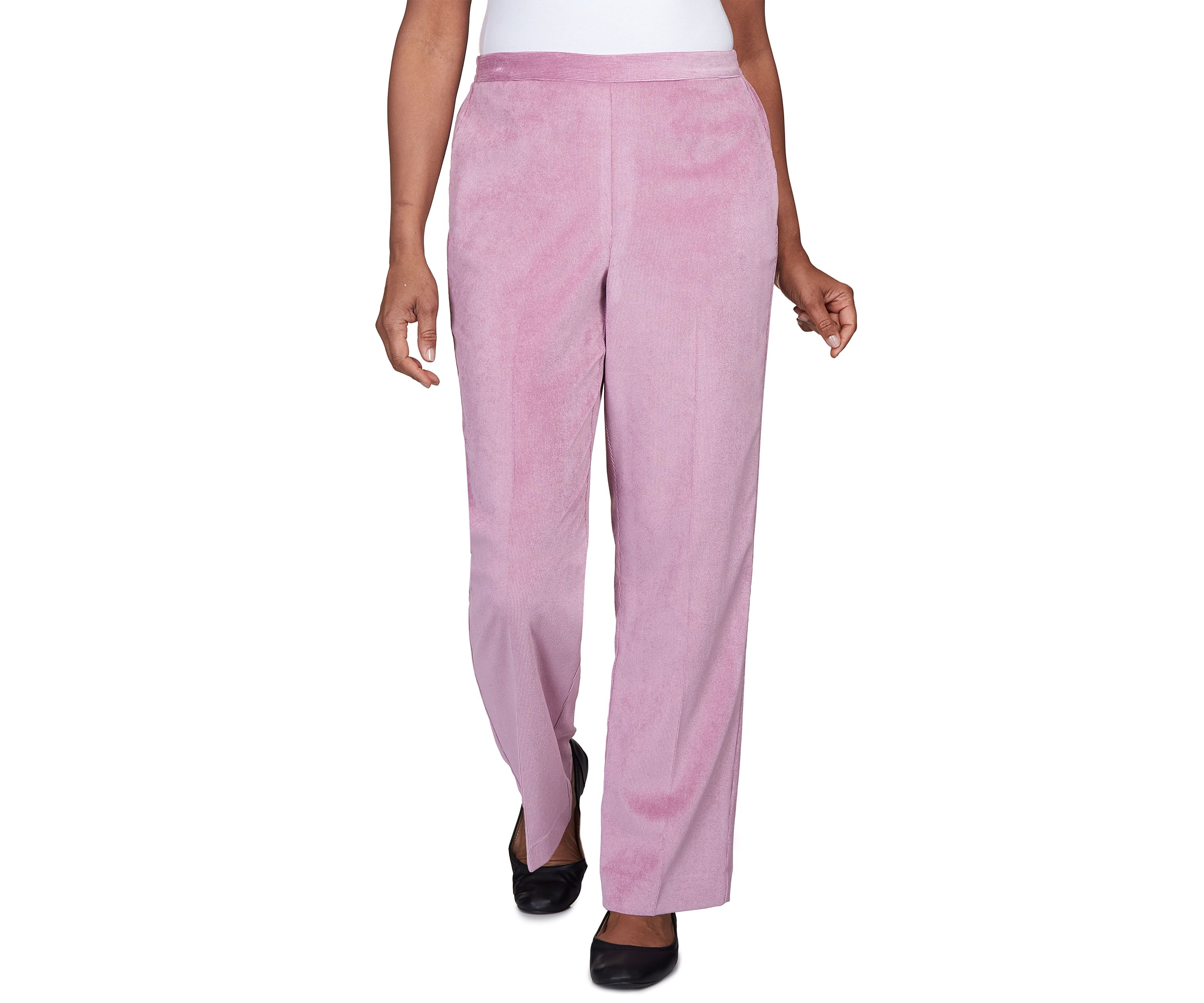Womens Swiss Chalet Sleek Corduroy Average Length Pants