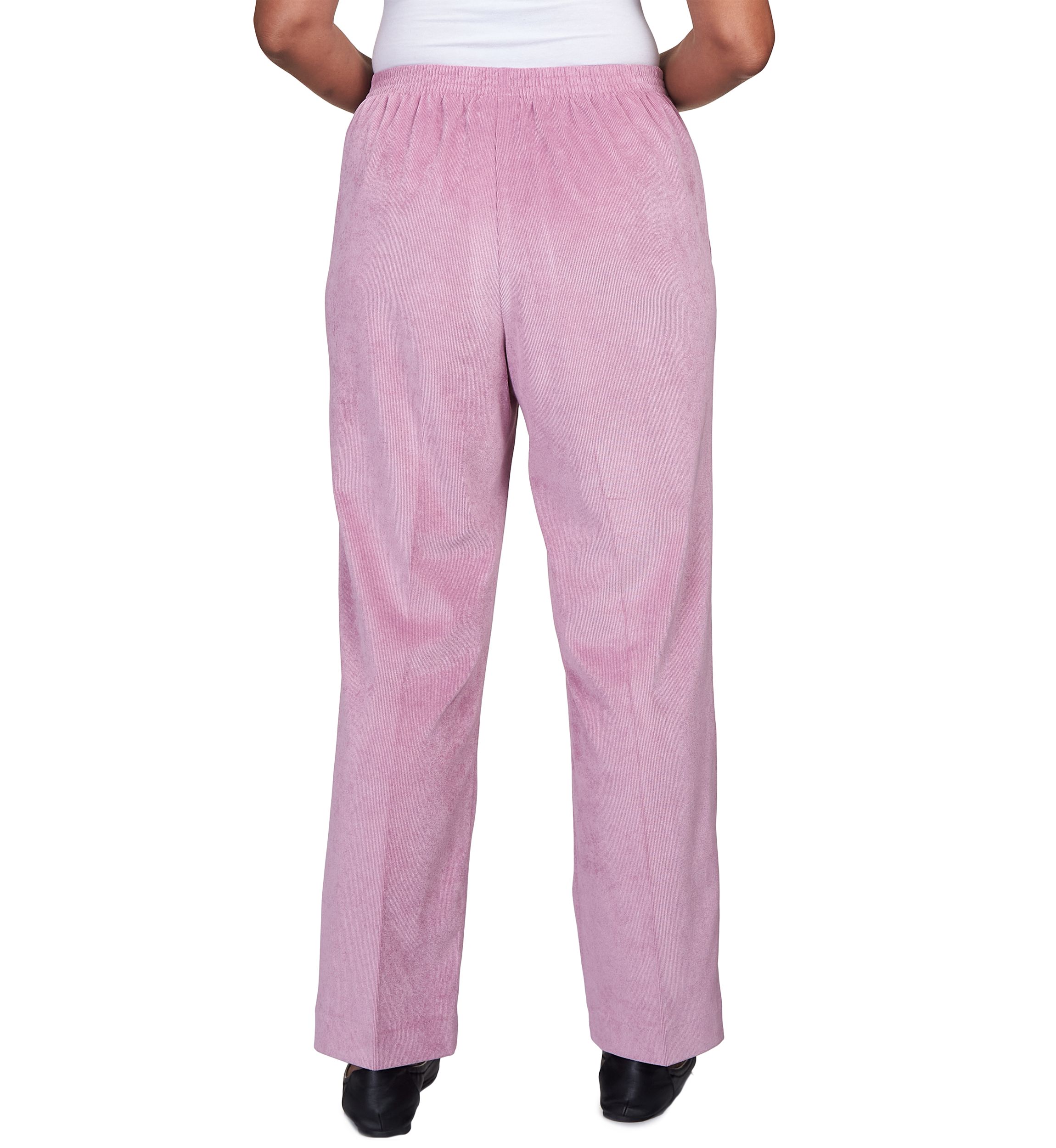 Womens Swiss Chalet Sleek Corduroy Average Length Pants