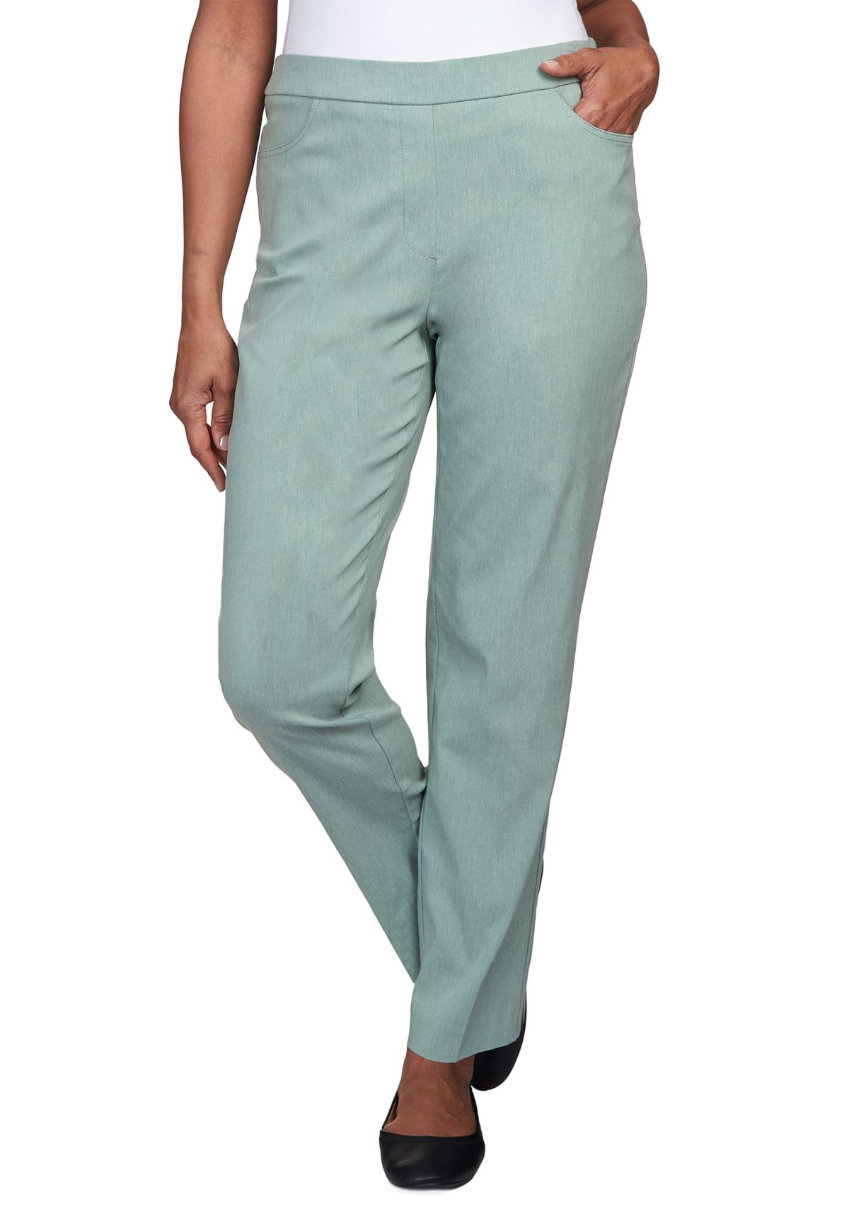 Womens St.Moritz Soft Allure Fly Front Short Length Pants