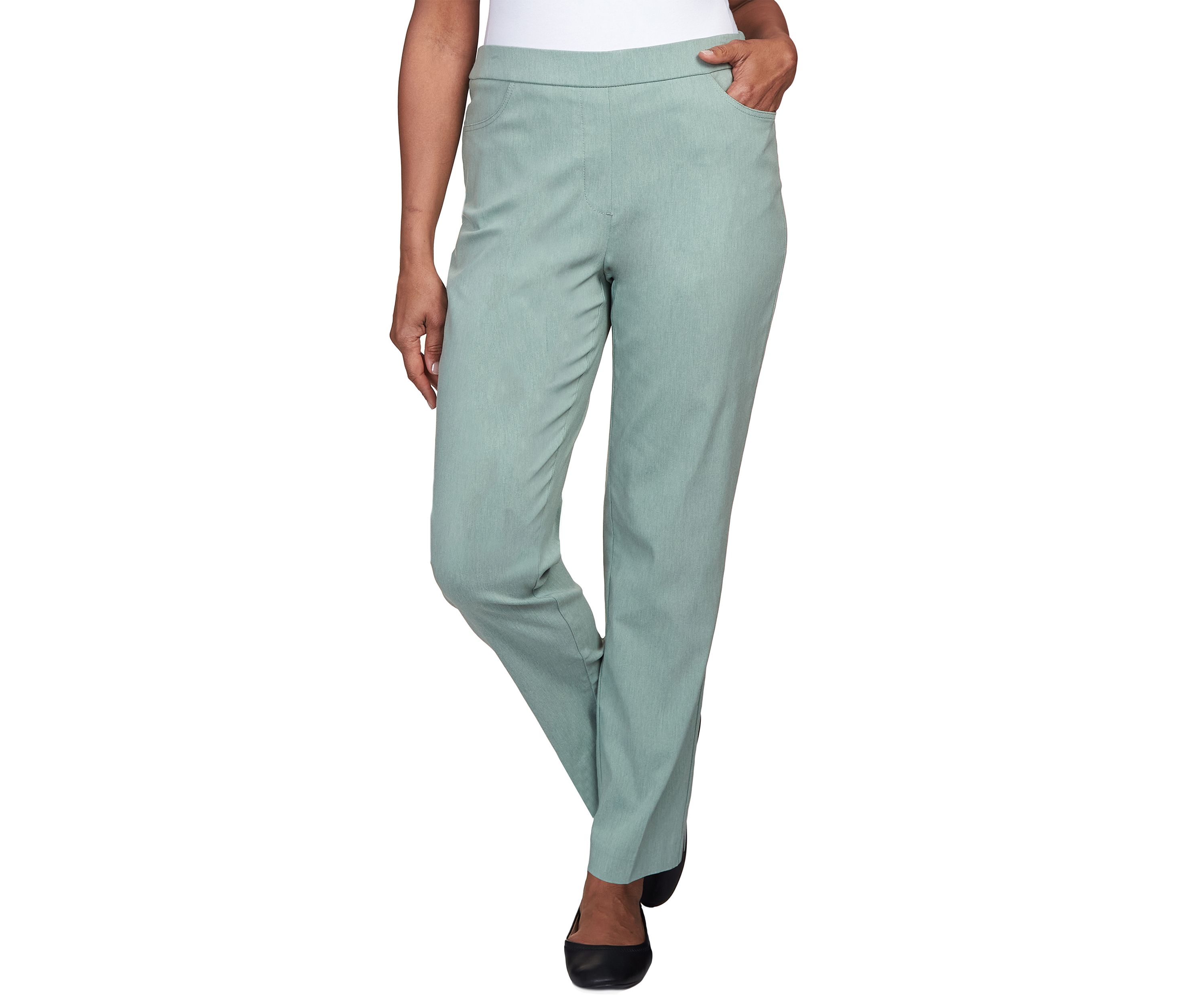 Womens St.Moritz Soft Allure Fly Front Short Length Pants