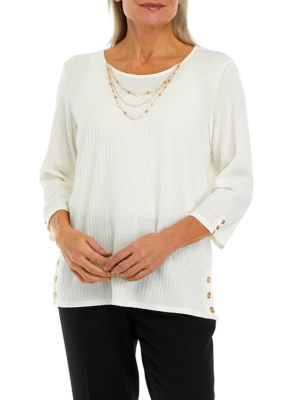 Women's Solid Knit Top