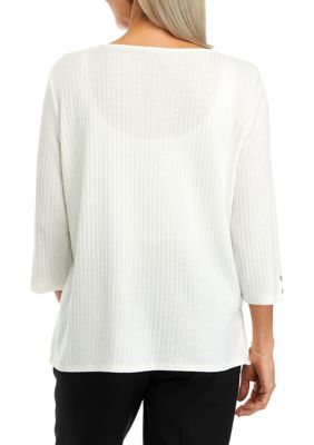 Women's Solid Knit Top