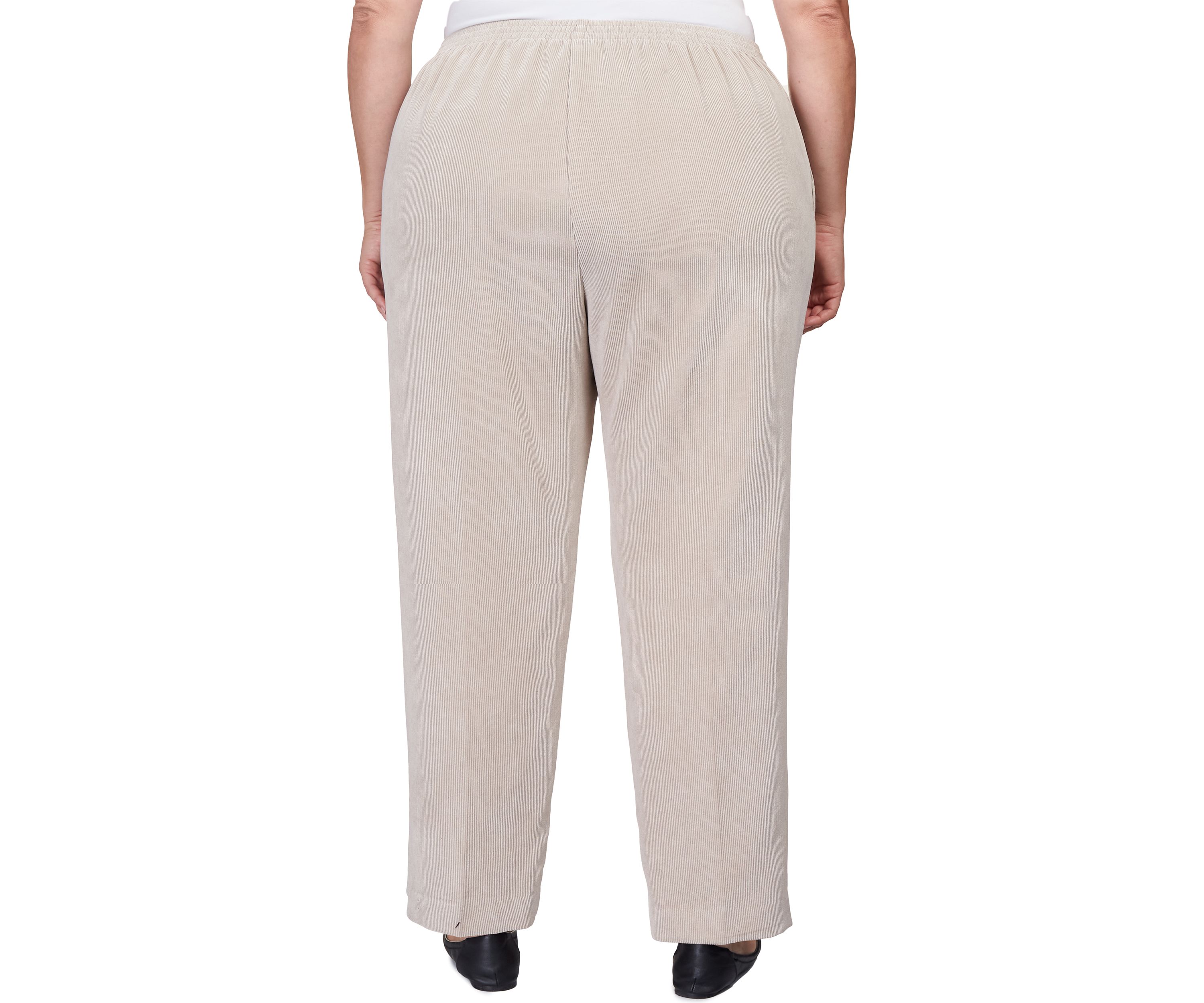 Plus Size Corduroy Short Pants