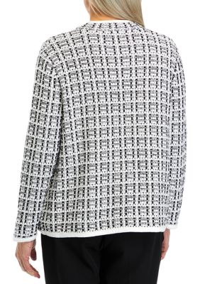 Women's Textured Knit Jacket