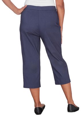 Champion Womens Everyday Cotton Capris, Drawstring Cropped Sweatpants, Women's  Capri Pants, 18