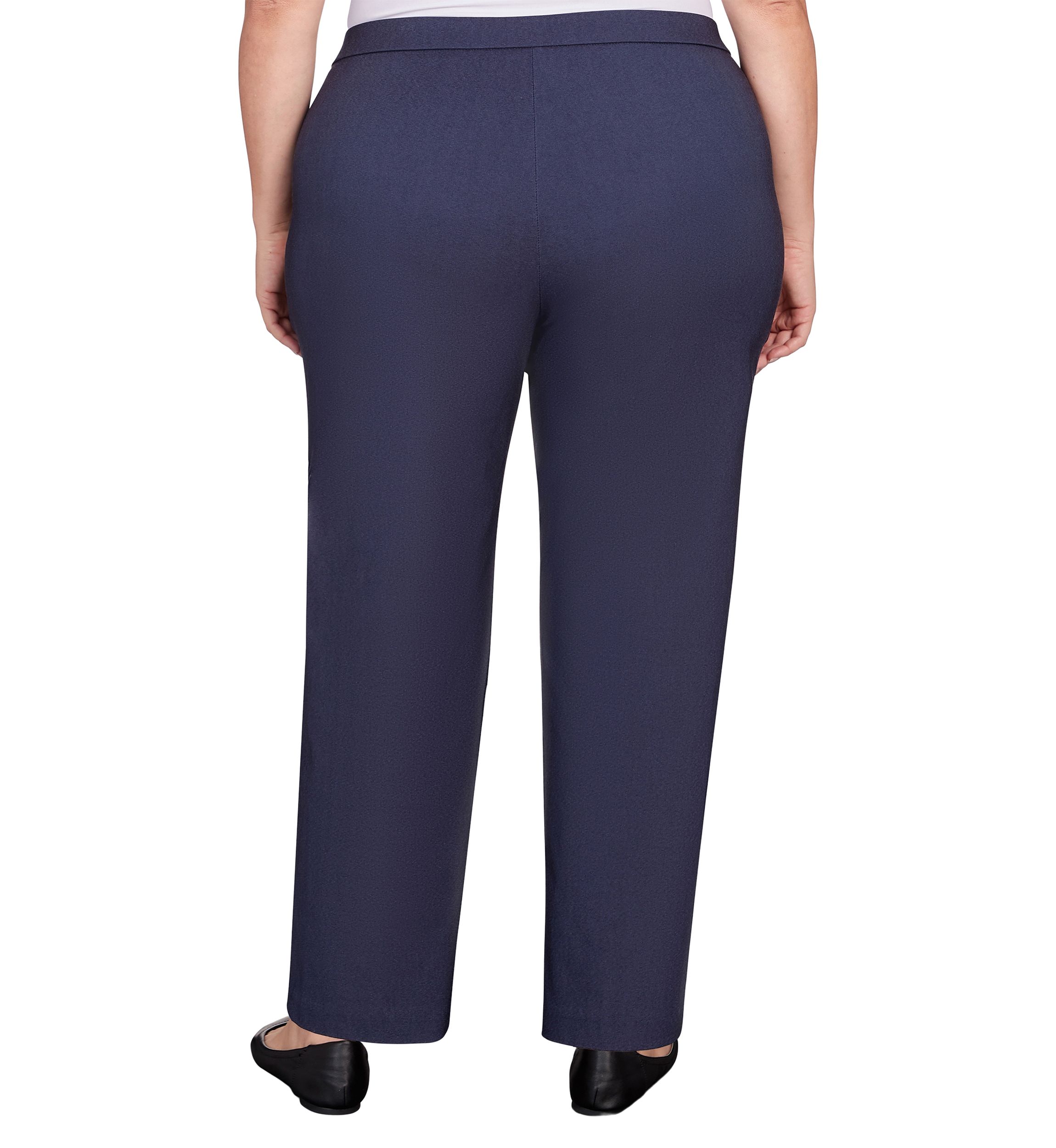 Plus Size A Fresh Start Embroidered Allure Ankle Pants