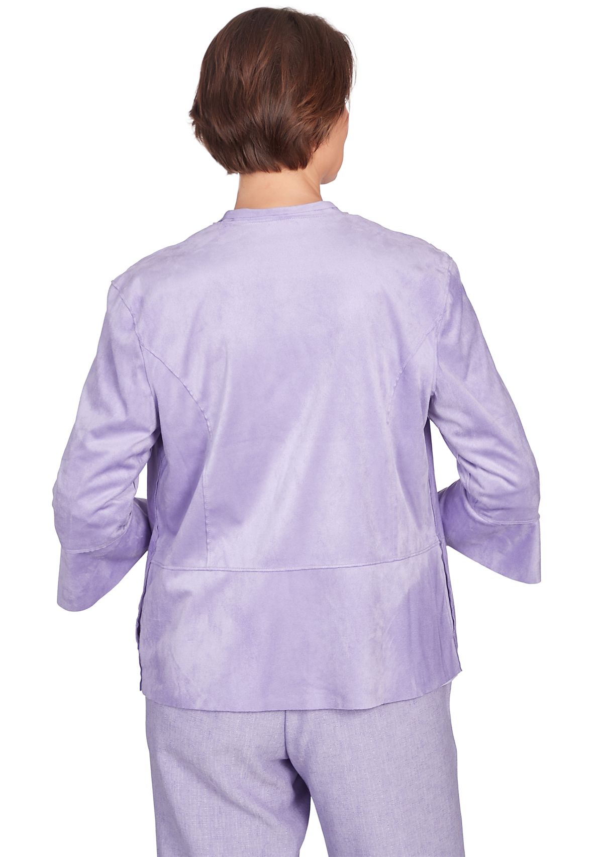 Womens Isnt It Romantic Suede Jacket