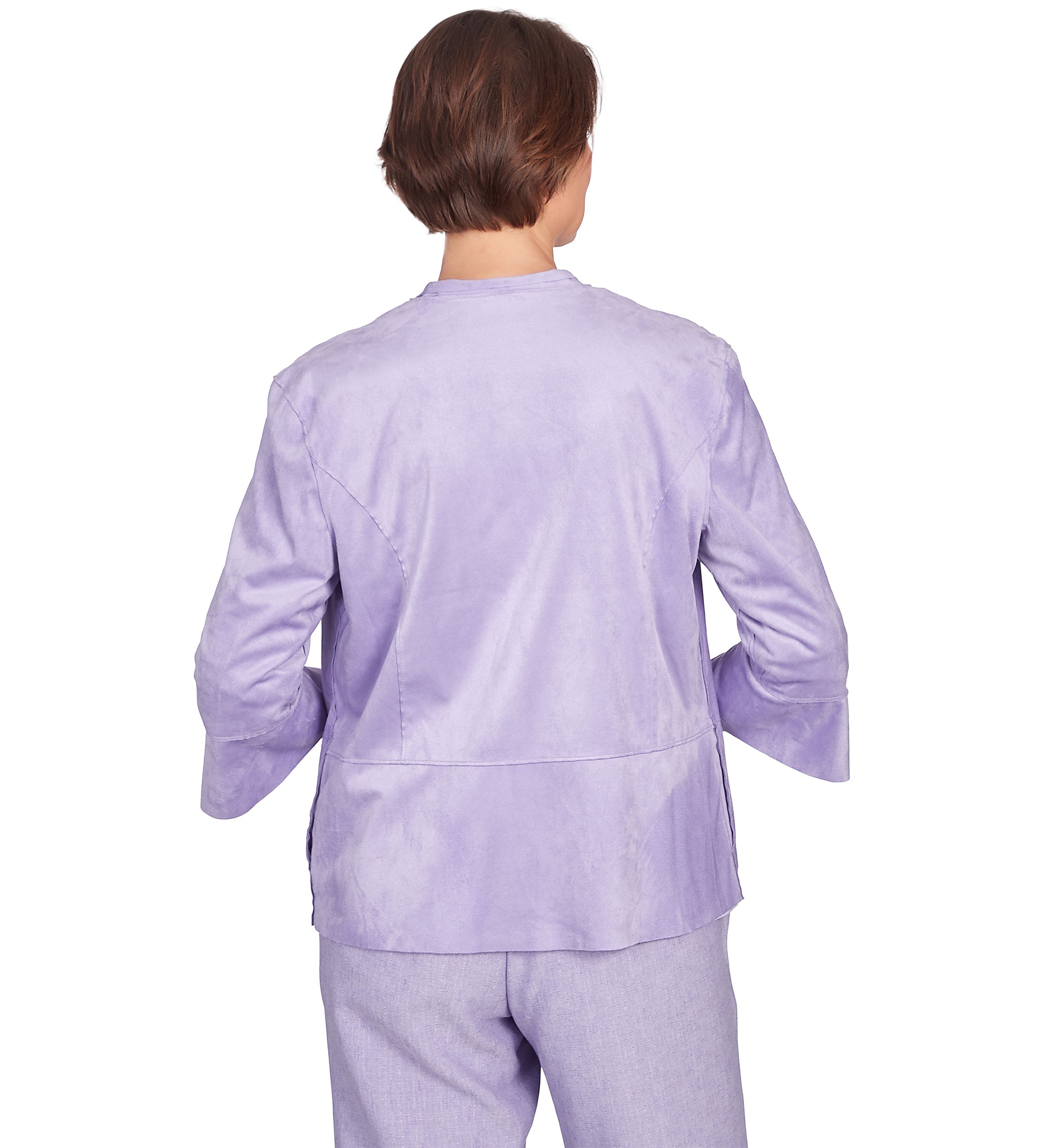 Womens Isnt It Romantic Suede Jacket