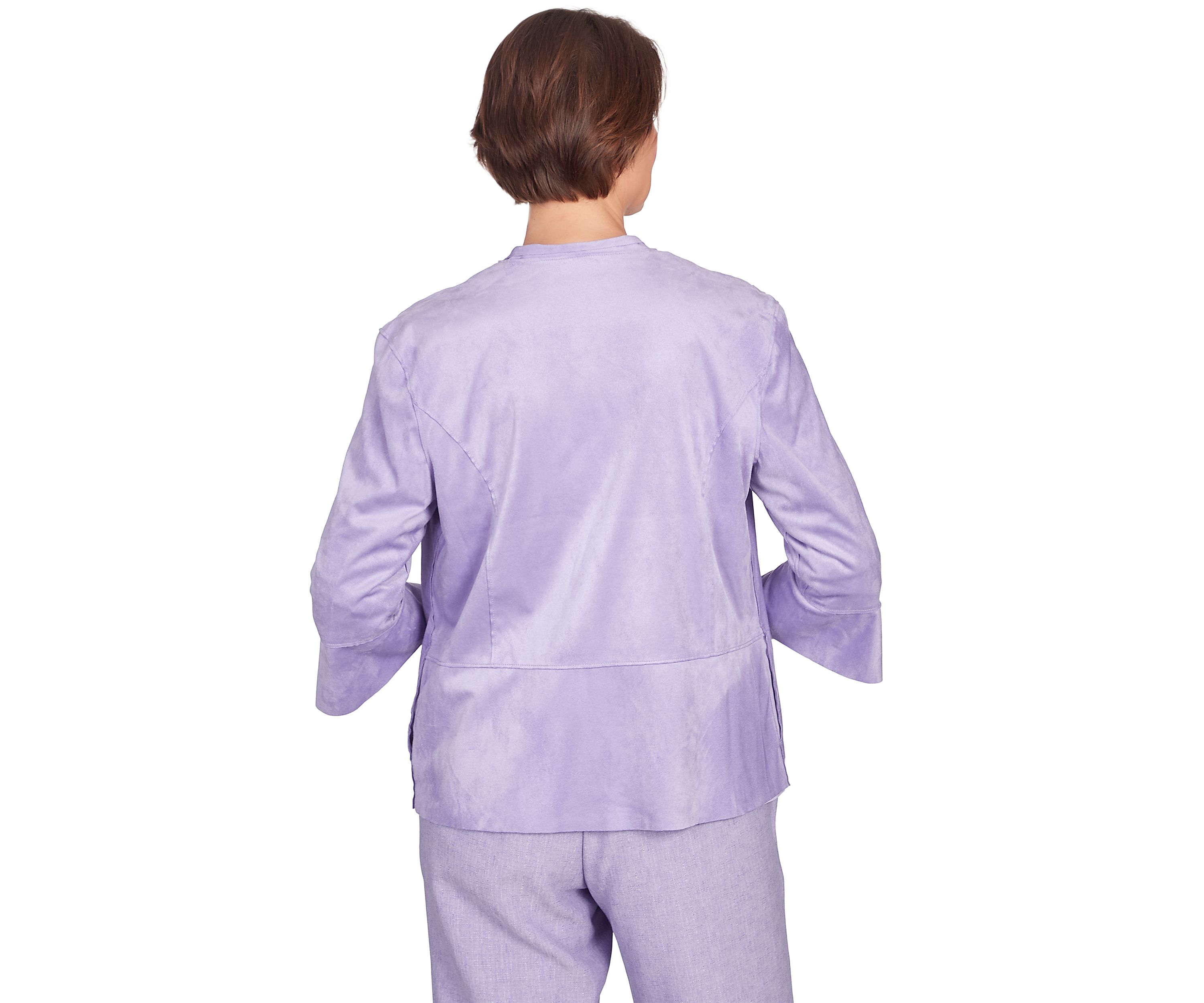 Womens Isnt It Romantic Suede Jacket