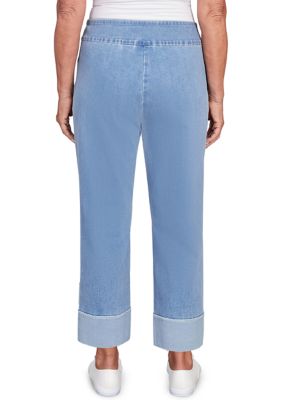 Alfred dunner best sale denim capris