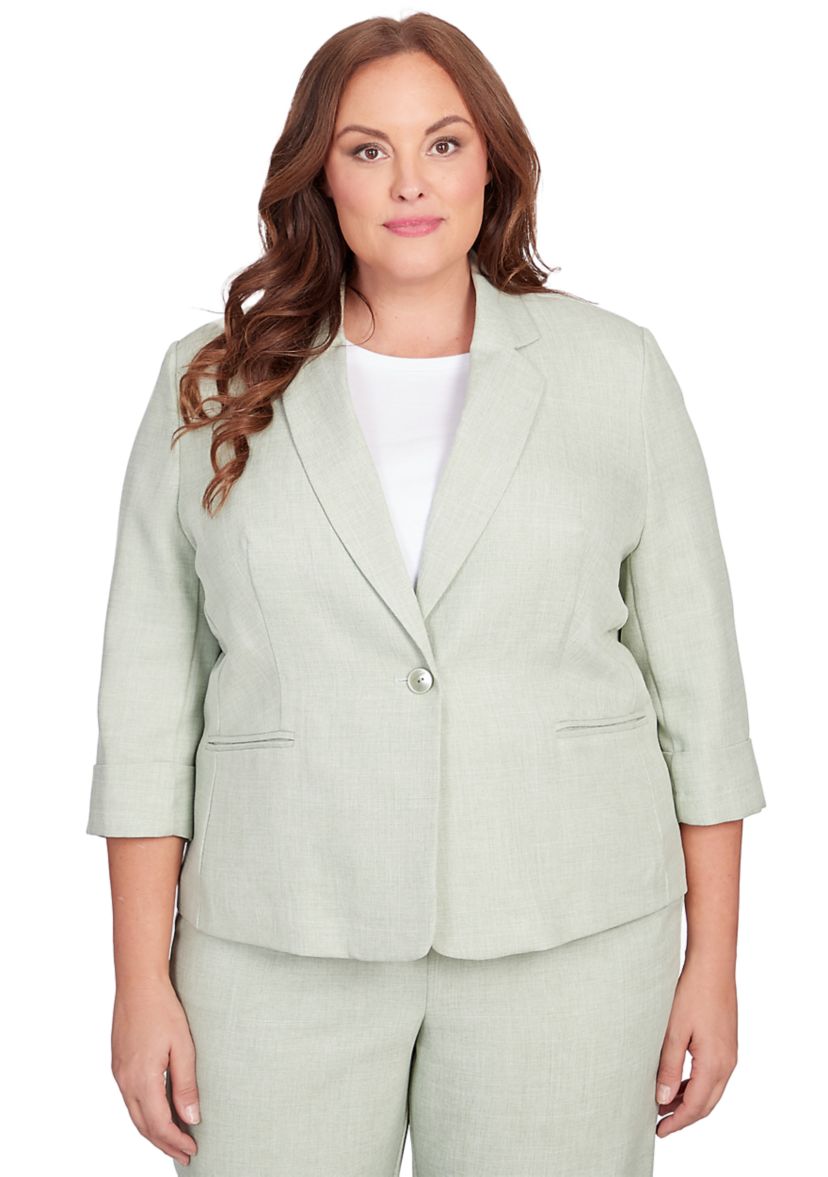 Plus Size English Garden Jacket