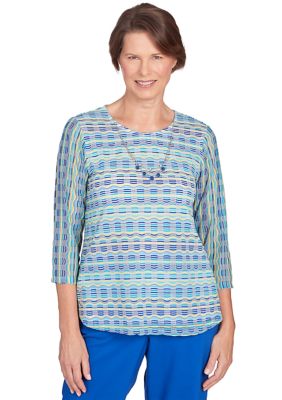 Women's Tradewinds Textured Biadere Top