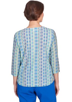 Women's Tradewinds Textured Biadere Top