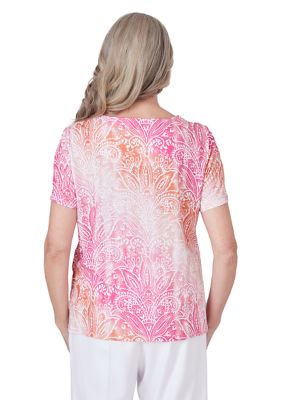 Women's Paradise Island Ombré Medallion