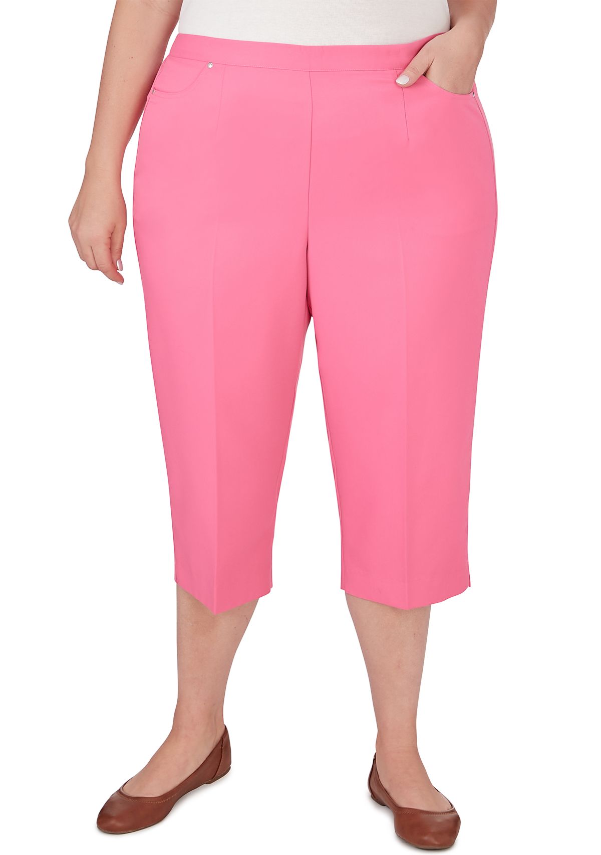 Plus Size Paradise Island Capri Pants