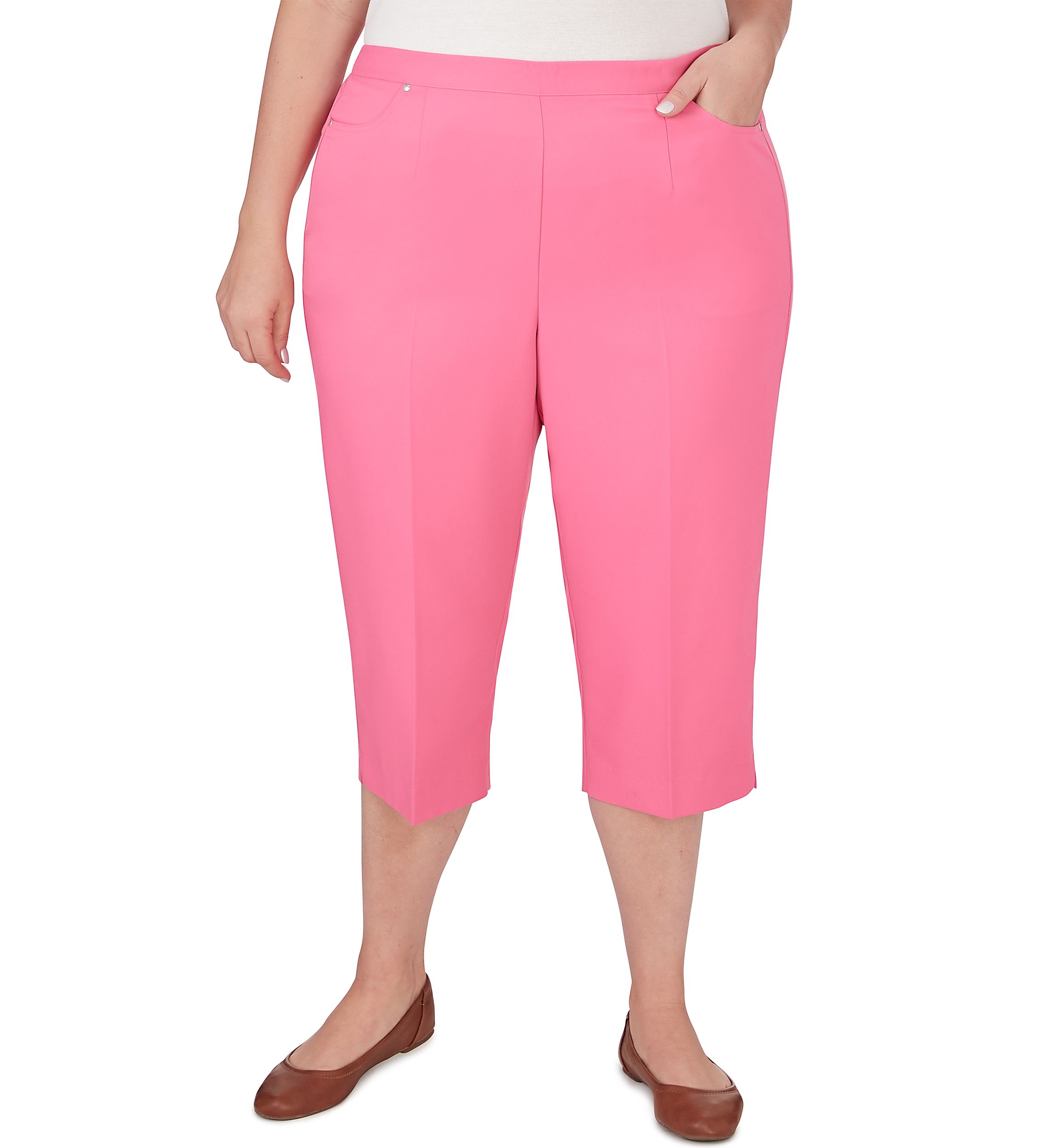Plus Size Paradise Island Capri Pants