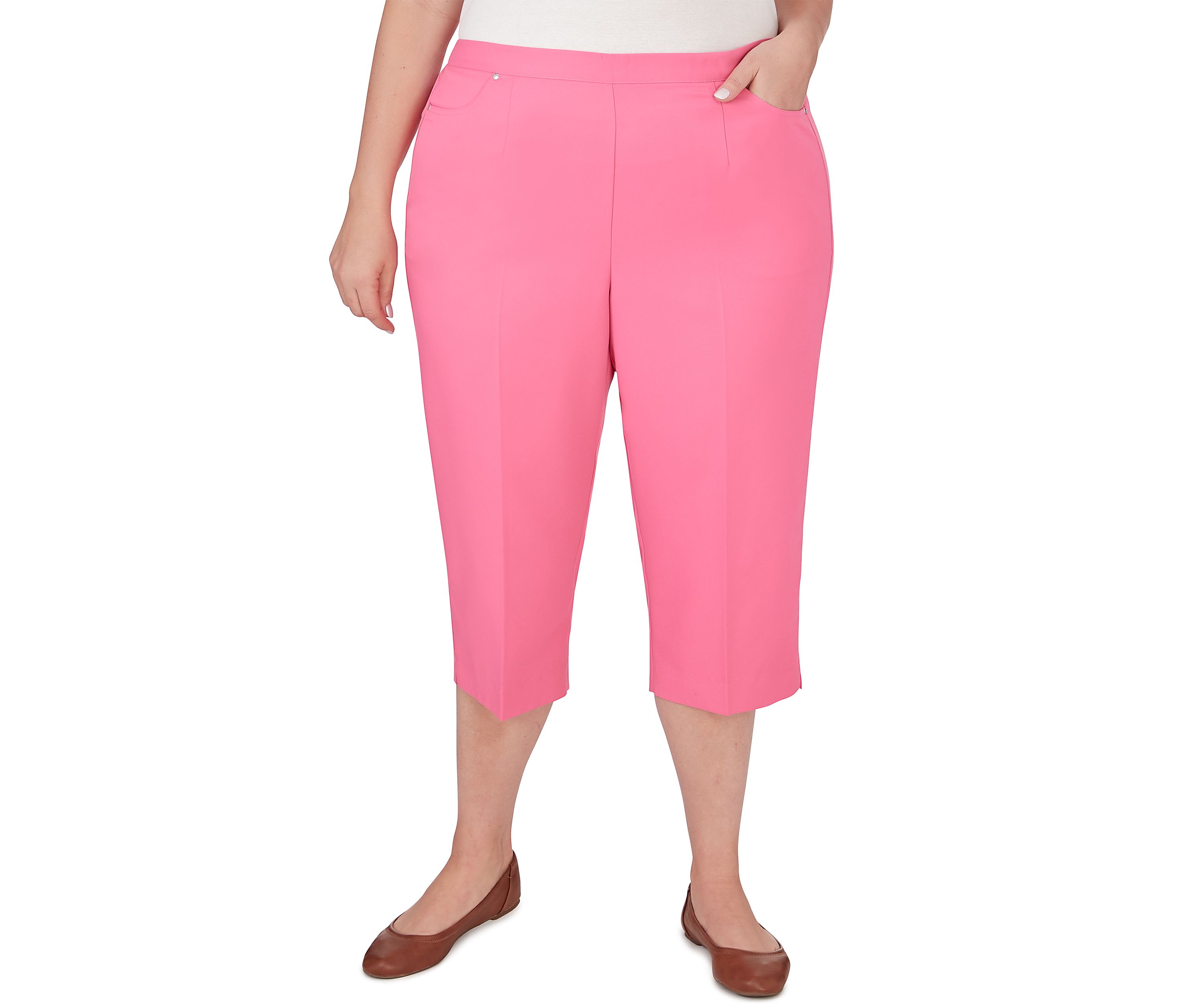 Alfred Dunner Plus Size Paradise Island Capri Pants Belk