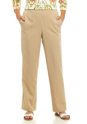 Alfred Dunner Womens San Antonio Proportioned Medium Pants Belk