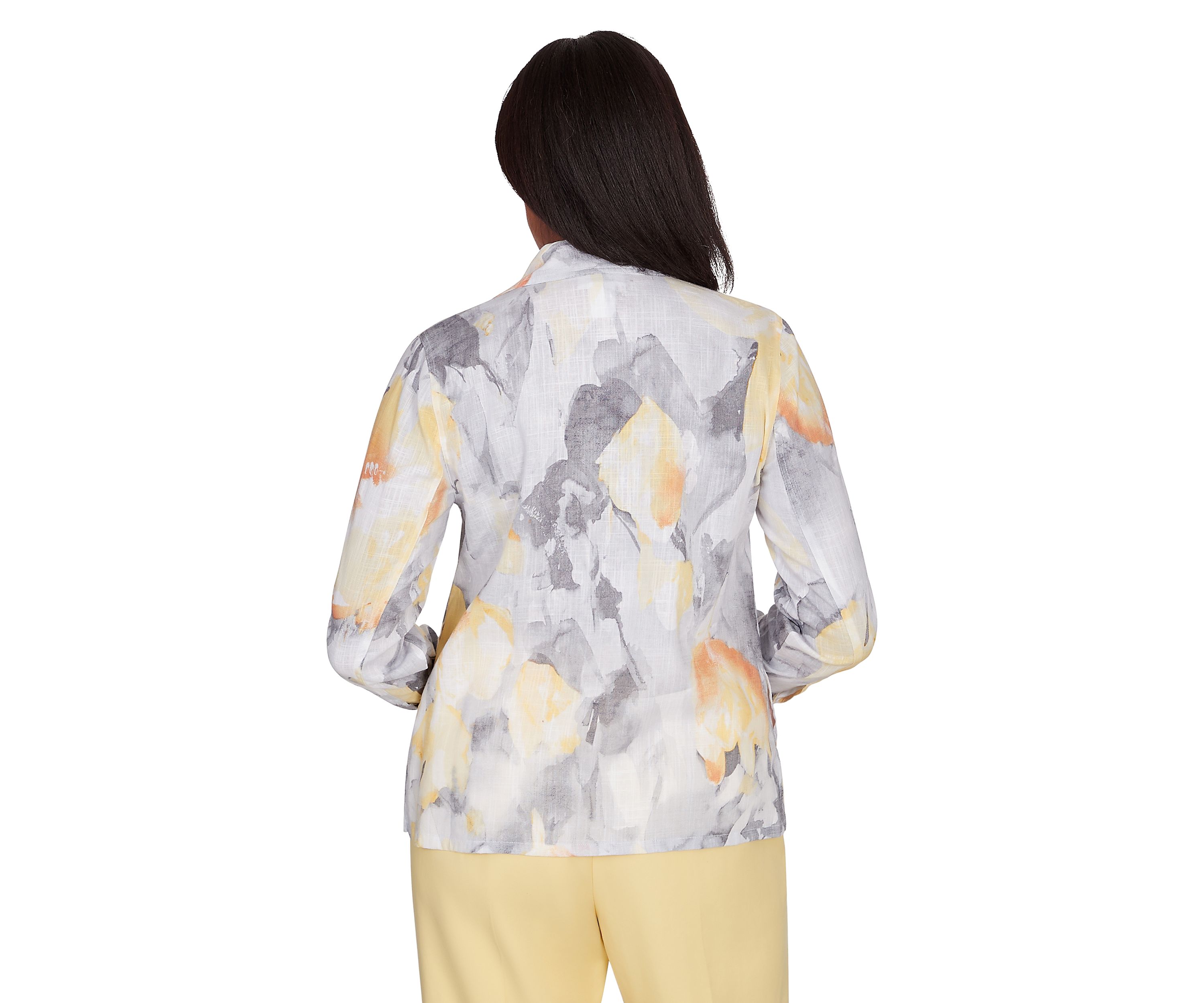 Petite Charleston Watercolor Abstract Jacket