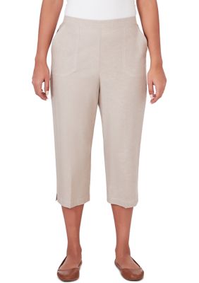 Alfred Dunner Women's Garden Party Capri Pants