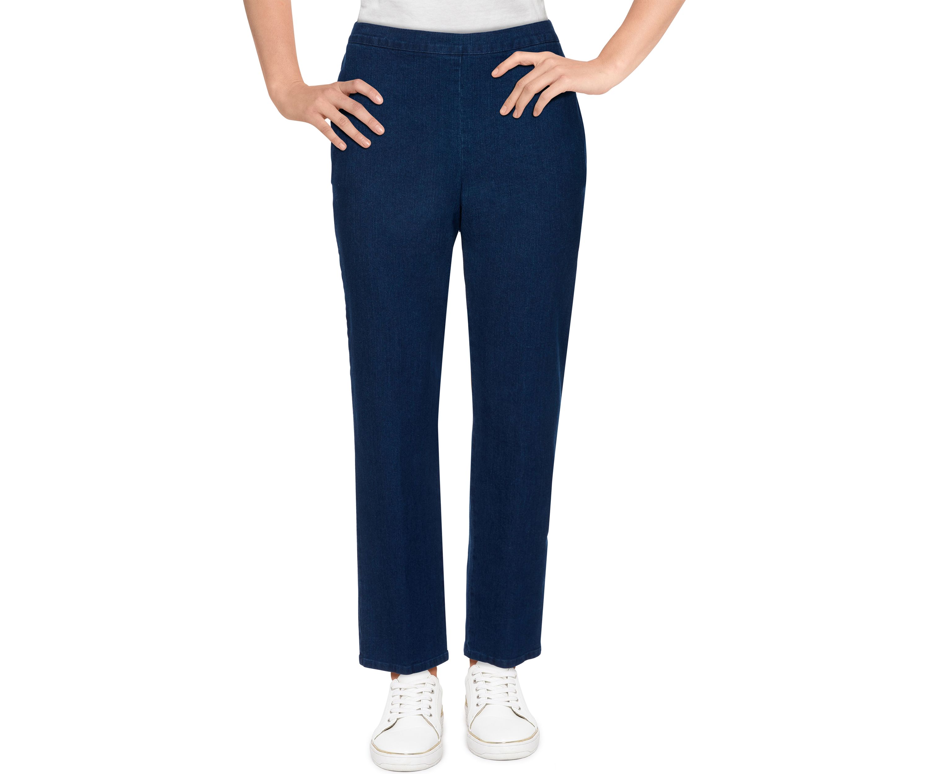 Womens Bryce Canyon Denim Straight Leg Medium Length Pants