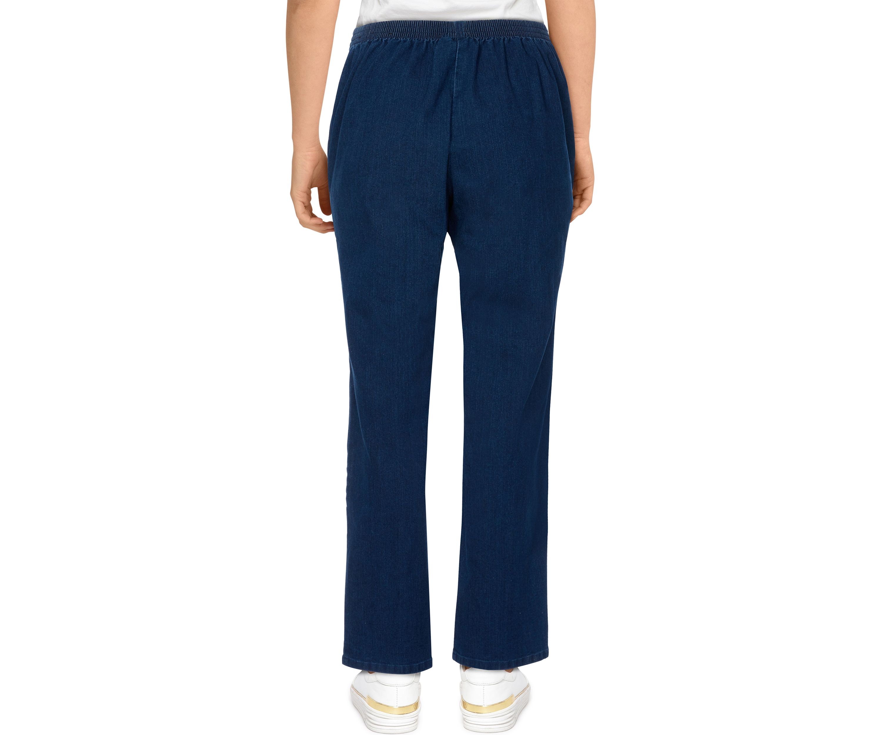 Womens Bryce Canyon Denim Straight Leg Medium Length Pants