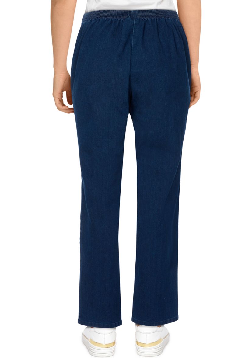 Womens Bryce Canyon Denim Straight Leg Medium Length Pants