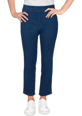 Alfred Dunner Women's Bryce Canyon Superstretch Denim Medium Length ...