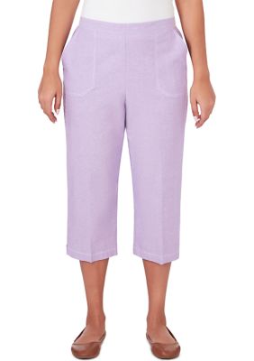 Petite Garden Party Capri Pants