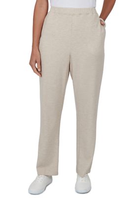 Alfred Dunner Women's Petite Luxe Be A Lady Proportioned Short Pants