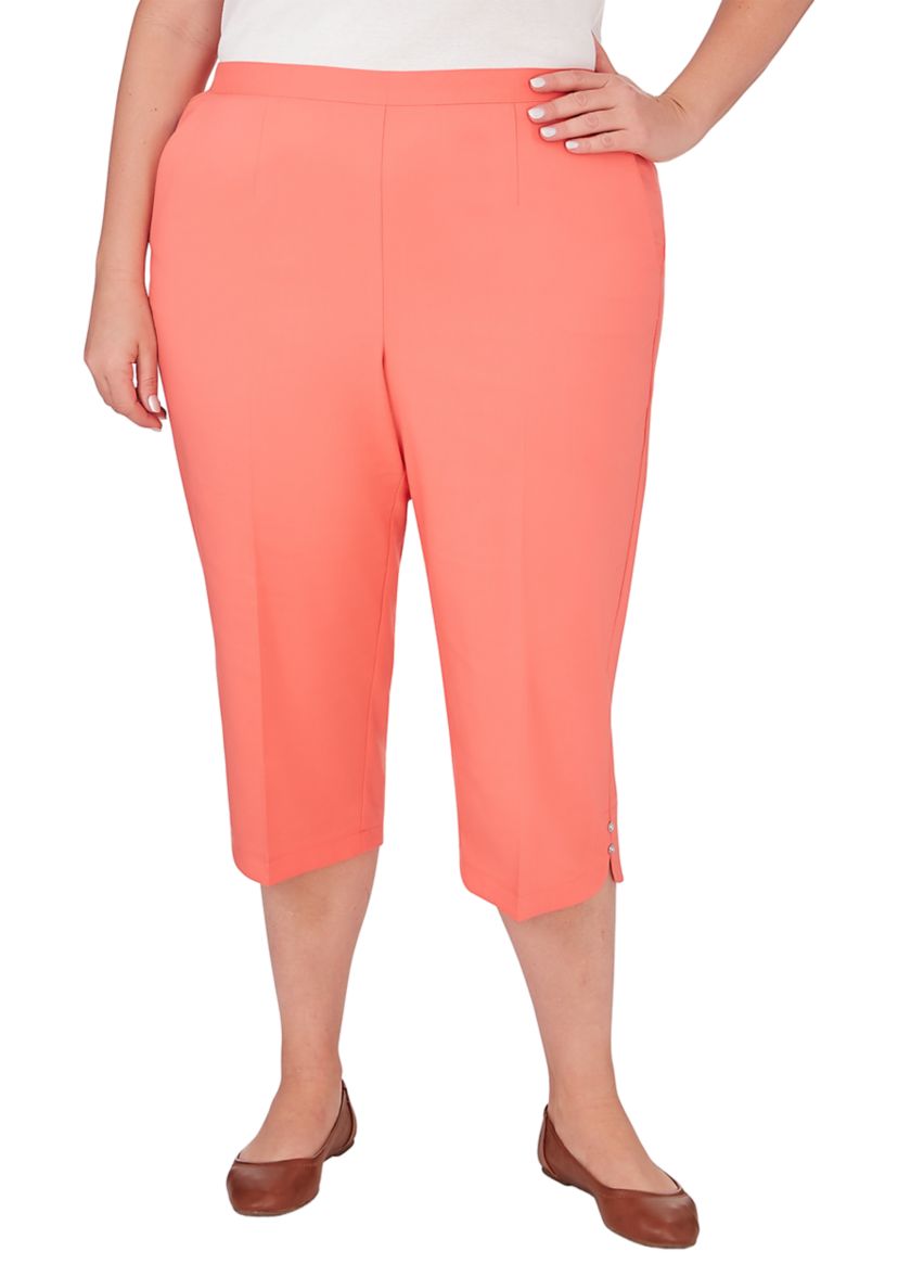 Plus Size Neptune Beach Capri Pants