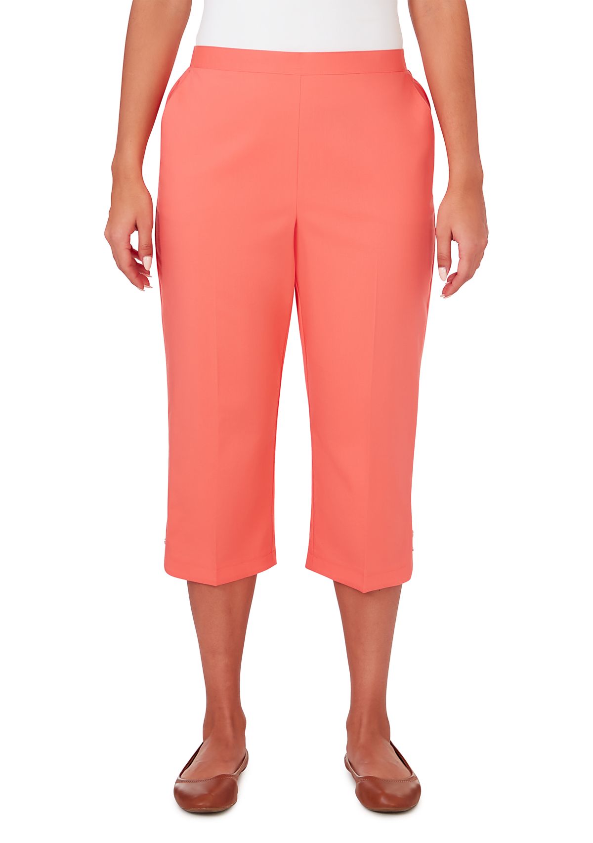 Petite Neptune Beach Capri Pants