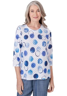 Women's Blue Bayou Dots Shirt