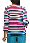 Womens Alexander Valley Knit Stripe Sweater
