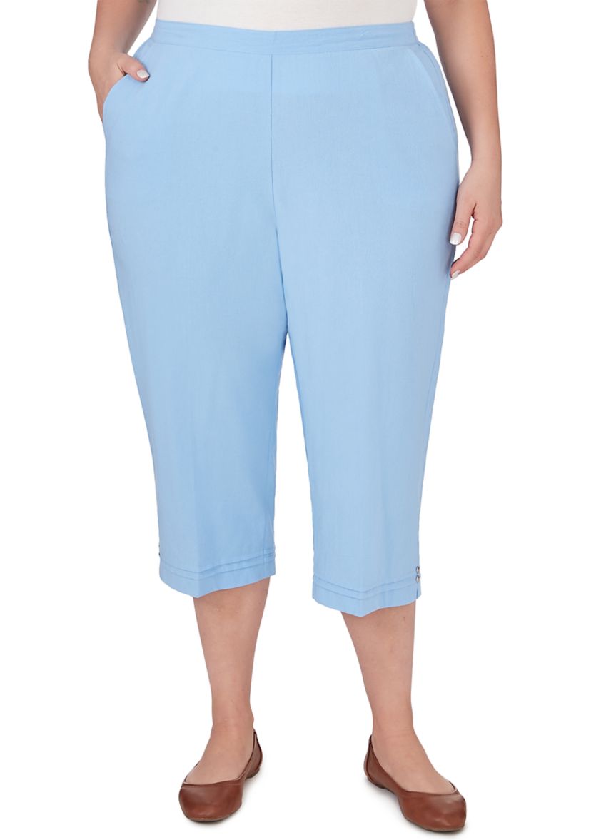 Plus Size Hyanni Sport Capri Pants