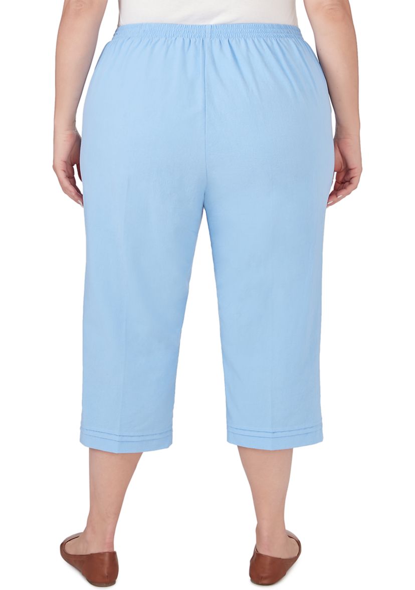 Plus Size Hyanni Sport Capri Pants