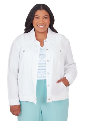 Belk plus size jackets best sale