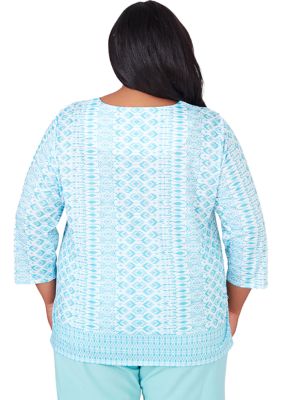 Plus Hyannisport Geo Border Top