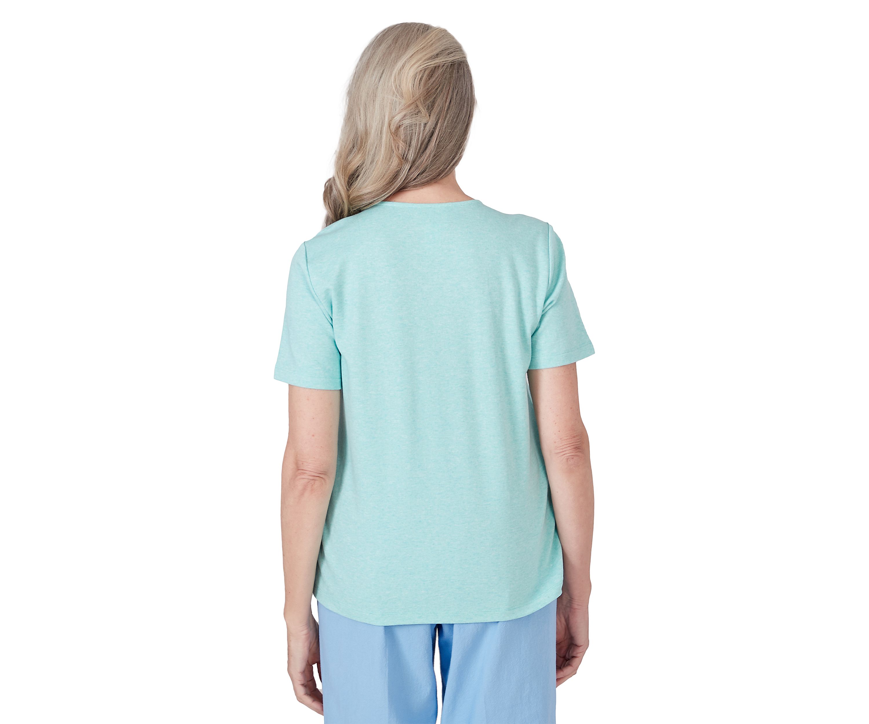 Petite Hyannisport Embroidered Flowers
